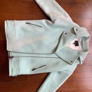 Banana republic mint moto jacket